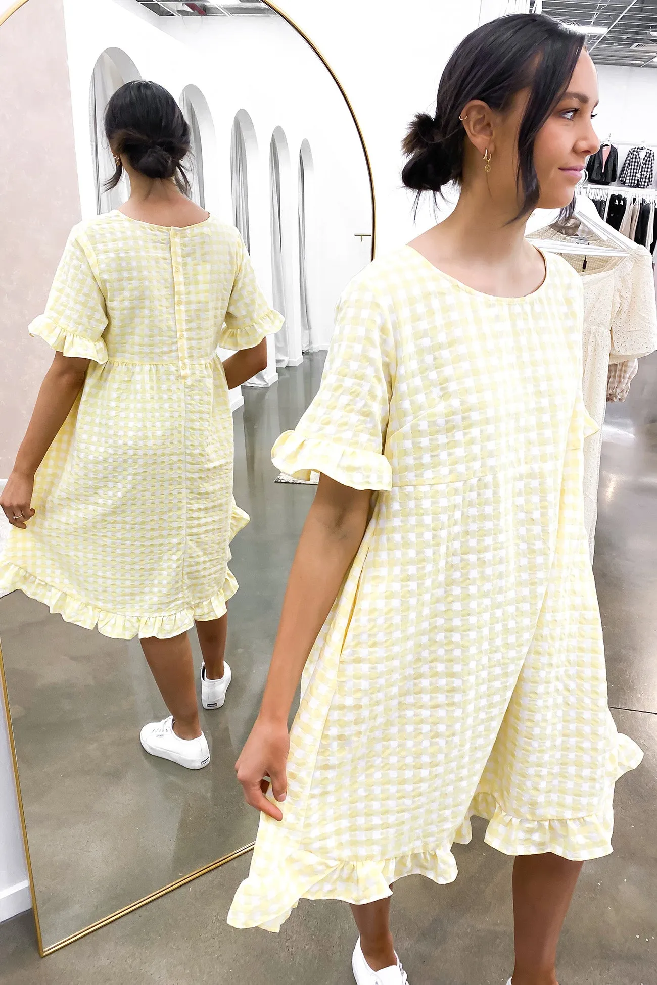 Anaya Dress Yellow