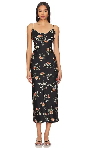 Bardot Andy Slip Dress in Black