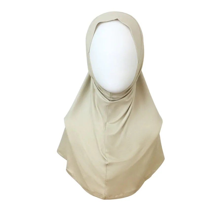 Beige  Amira One Piece Regular Size - Turlu Fabric