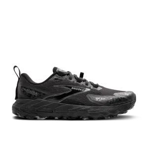 Brooks Mens Tail Shoe Cascadia 18 D Black
