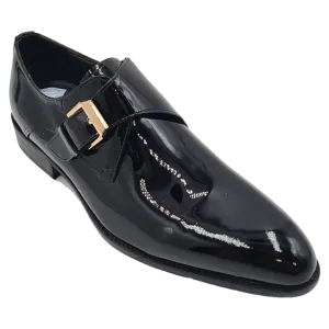 Carrucci Black Patent Leather Men's Dress Shoes