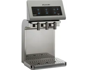 Elkay DSFB1UVK | Fontemagna Bridge Countertop Water Dispenser | Filtered, Stainless Steel (To be used along a DSFBF180K)