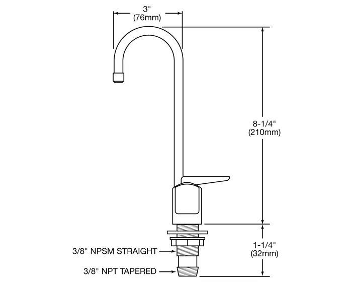 Elkay LK1110 | Gooseneck Glass Filler