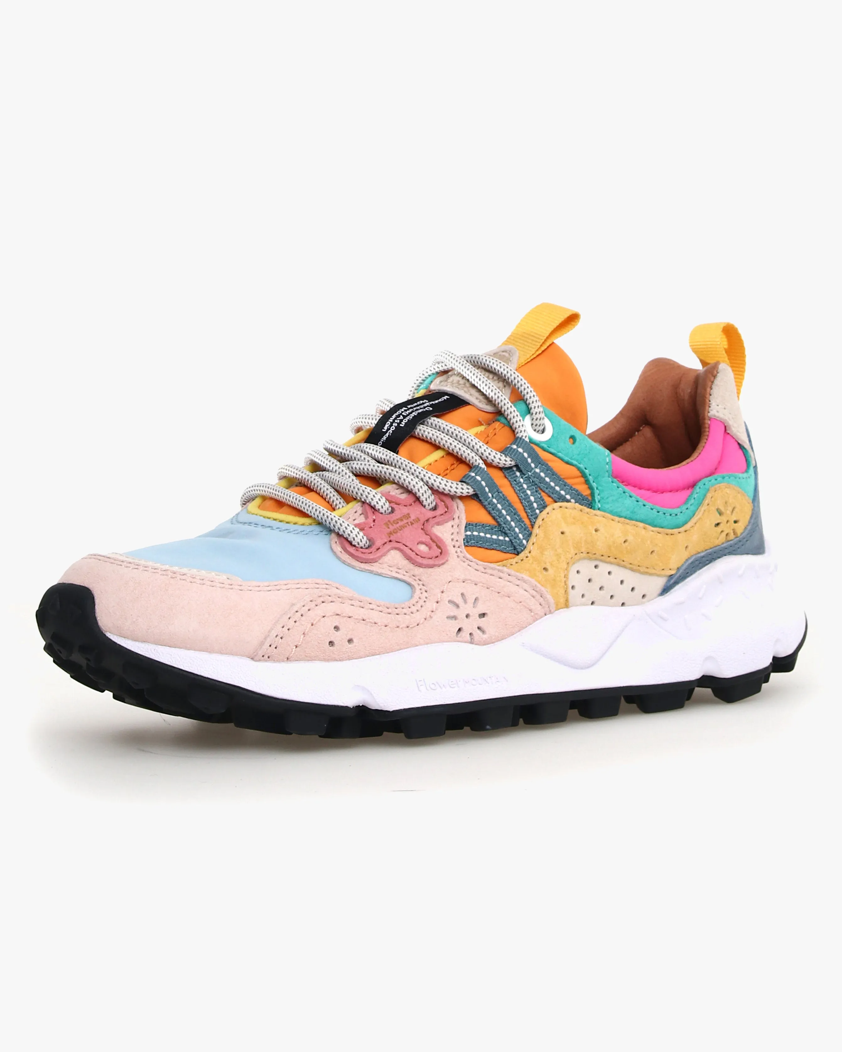 Flower Mountain Womens Yamano 3 Suede & Nylon - Rose / Light Violet