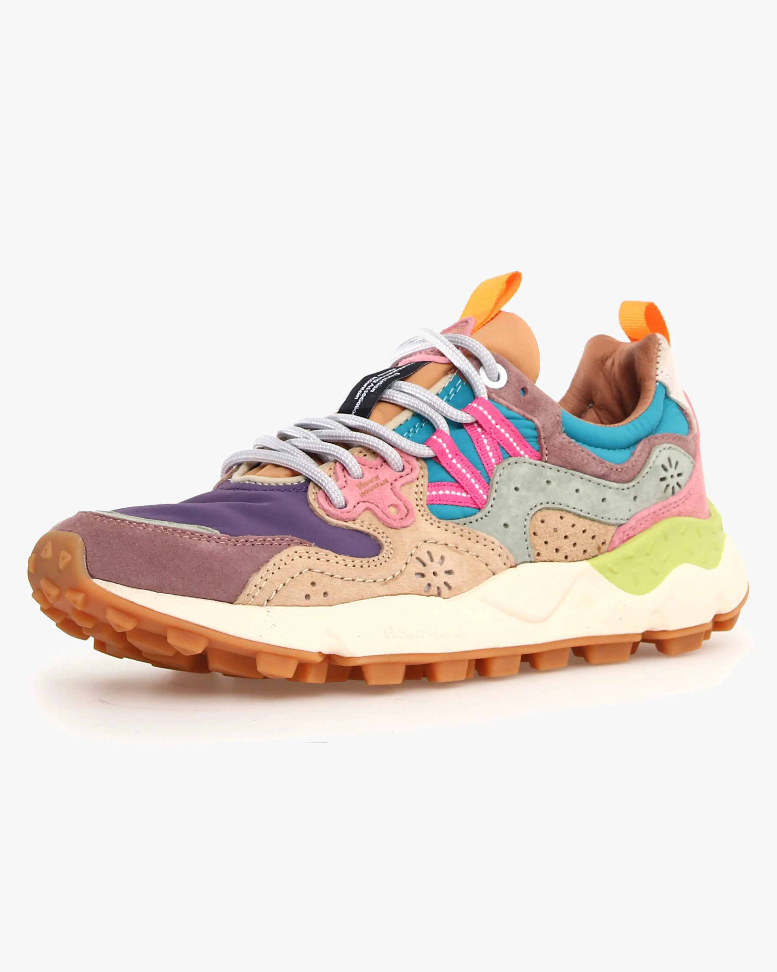 Flower Mountain Womens Yamano 3 Suede & Nylon - Rose / Violet