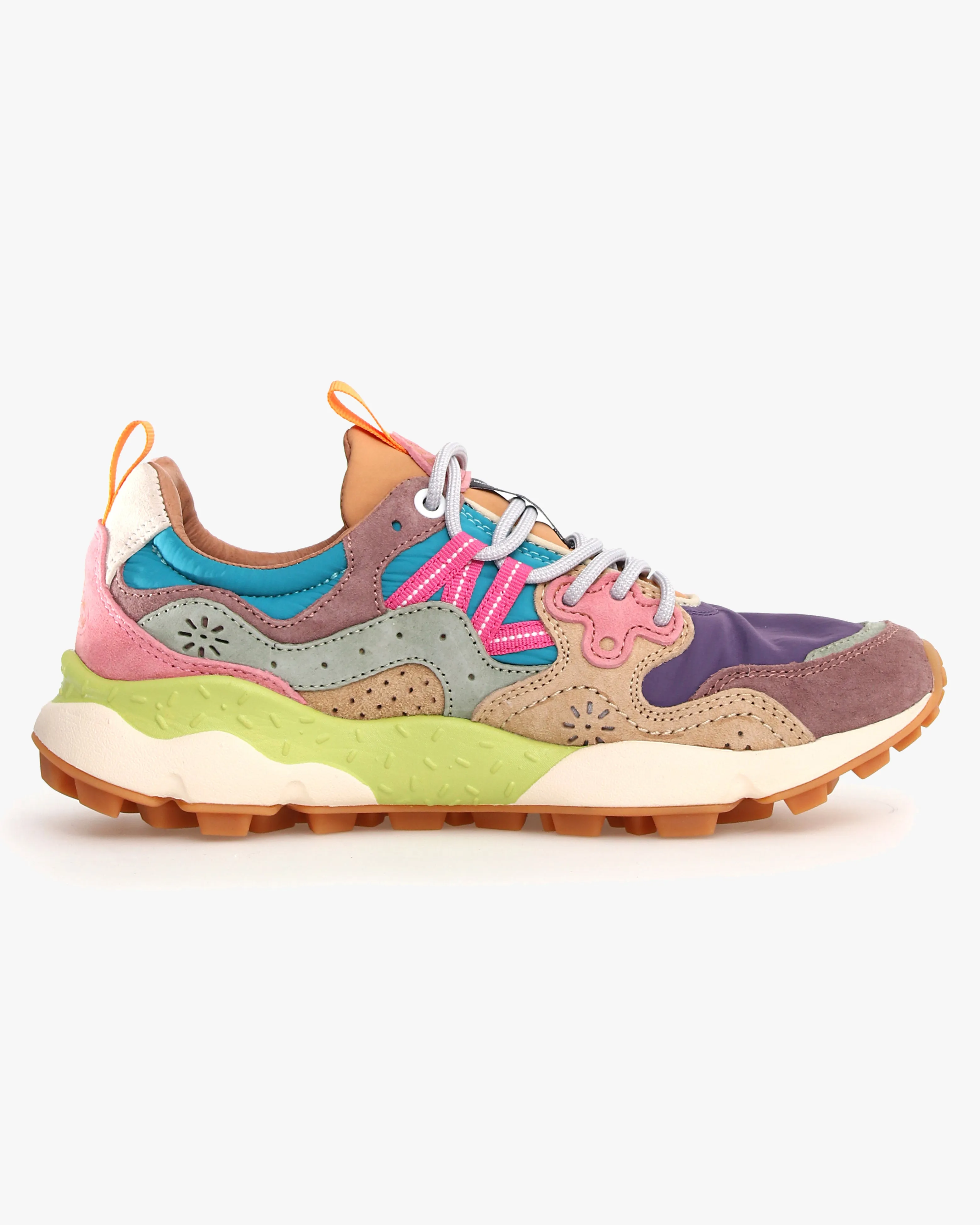 Flower Mountain Womens Yamano 3 Suede & Nylon - Rose / Violet