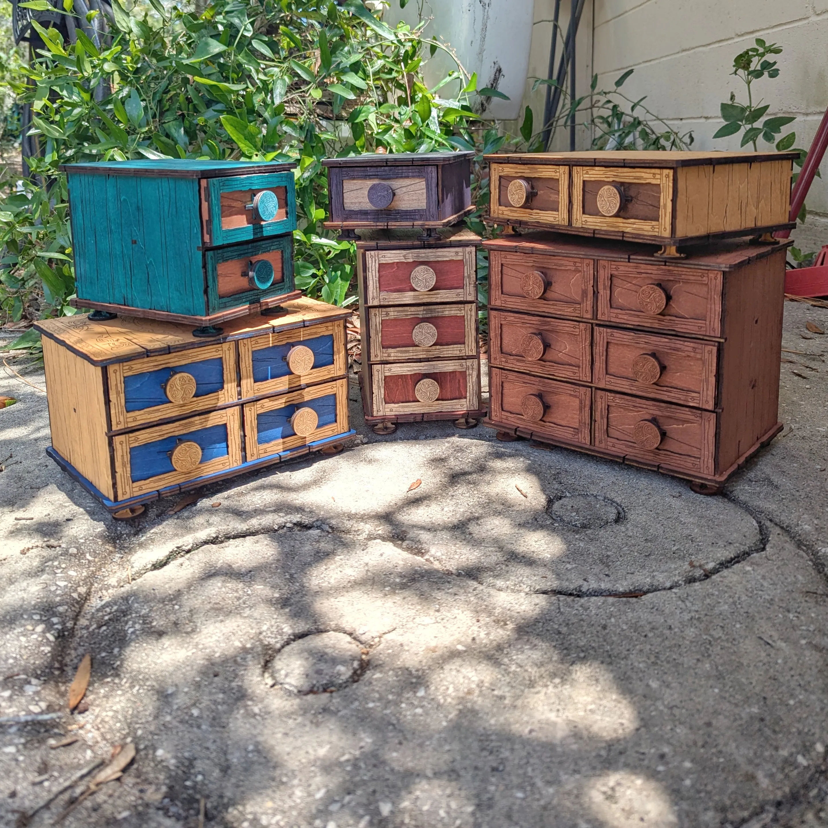 Four-Drawer Box (made to order)