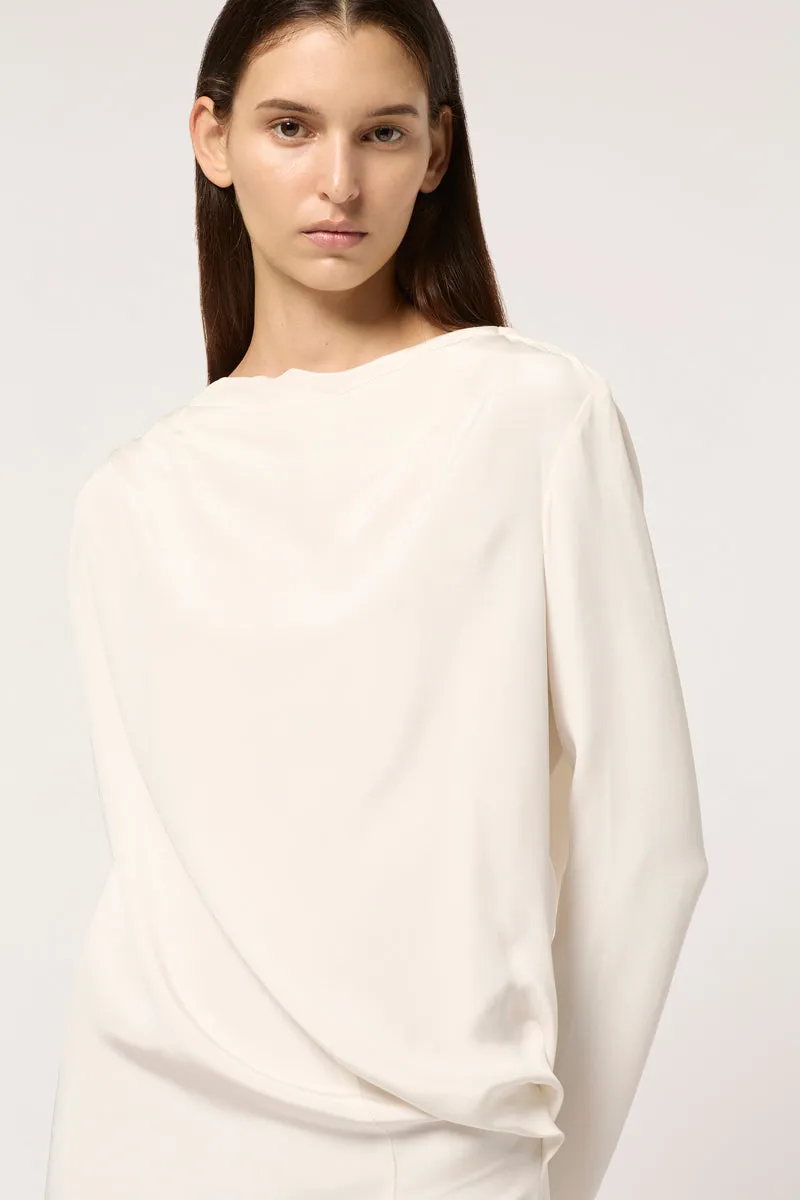 HIGH NECK WITH SCOOP BACK MAXI DRESS