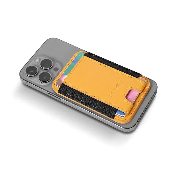 HYPHEN MagSafe Wallet Single Pocket Holder -Orange