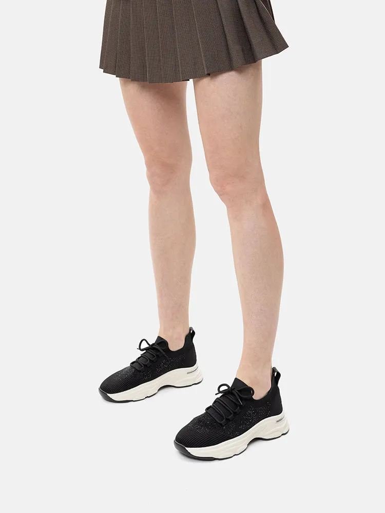 Kailani Crystal Embellished Flyknit Sneakers