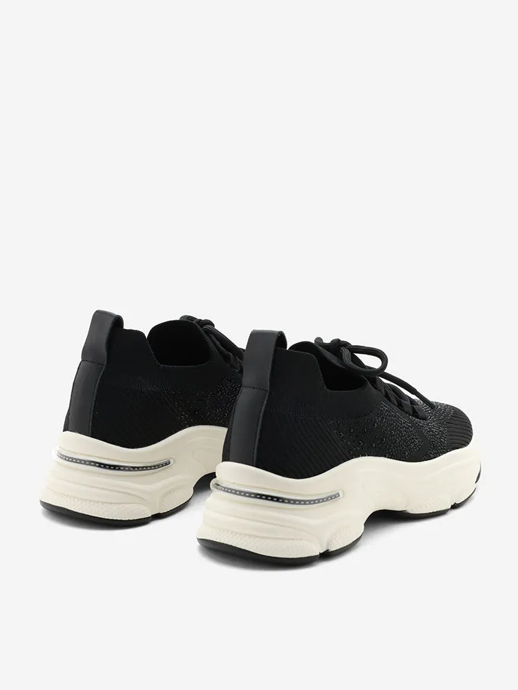 Kailani Crystal Embellished Flyknit Sneakers