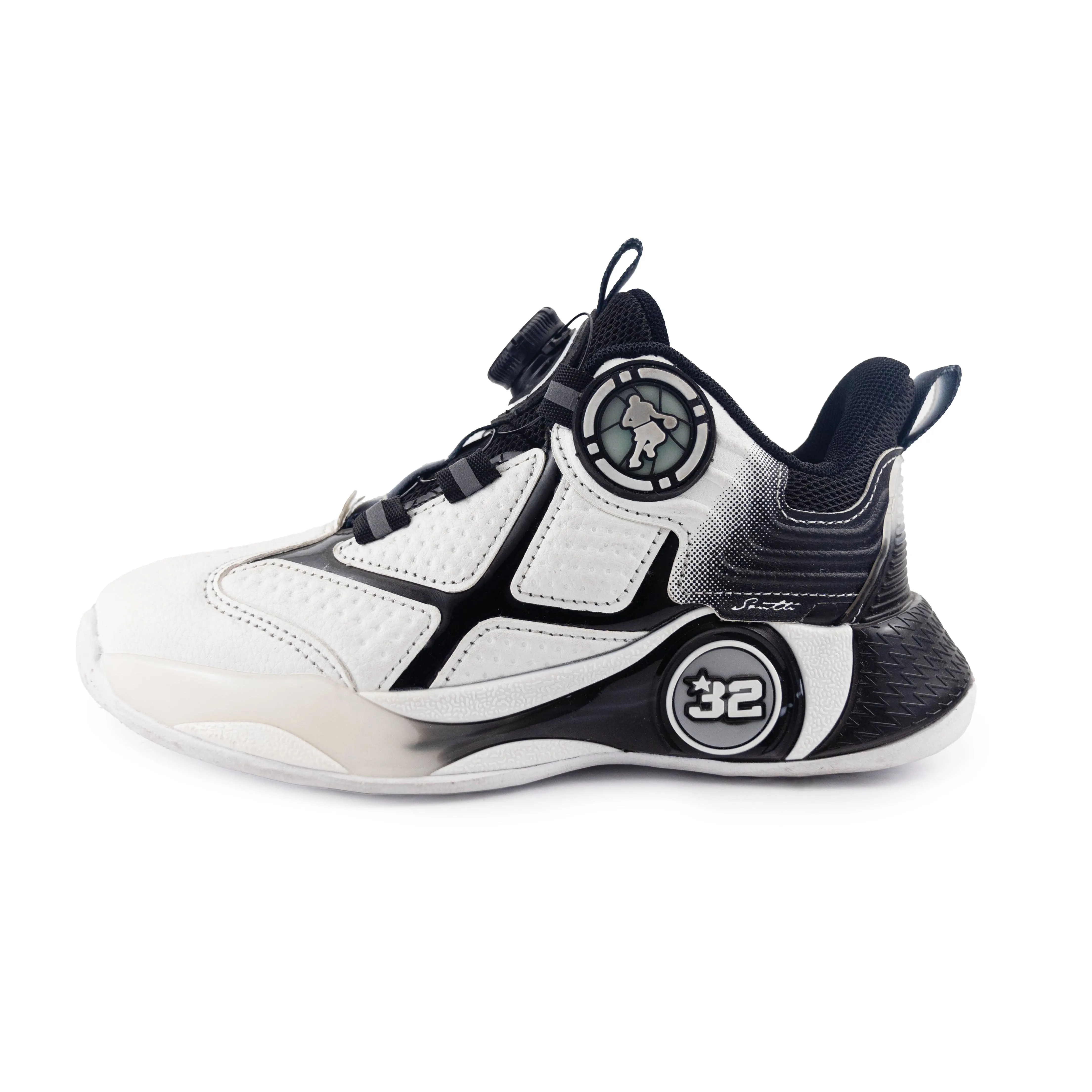 Kids'/Youth Boy Sneakers - Basketball Shoes - L901Black