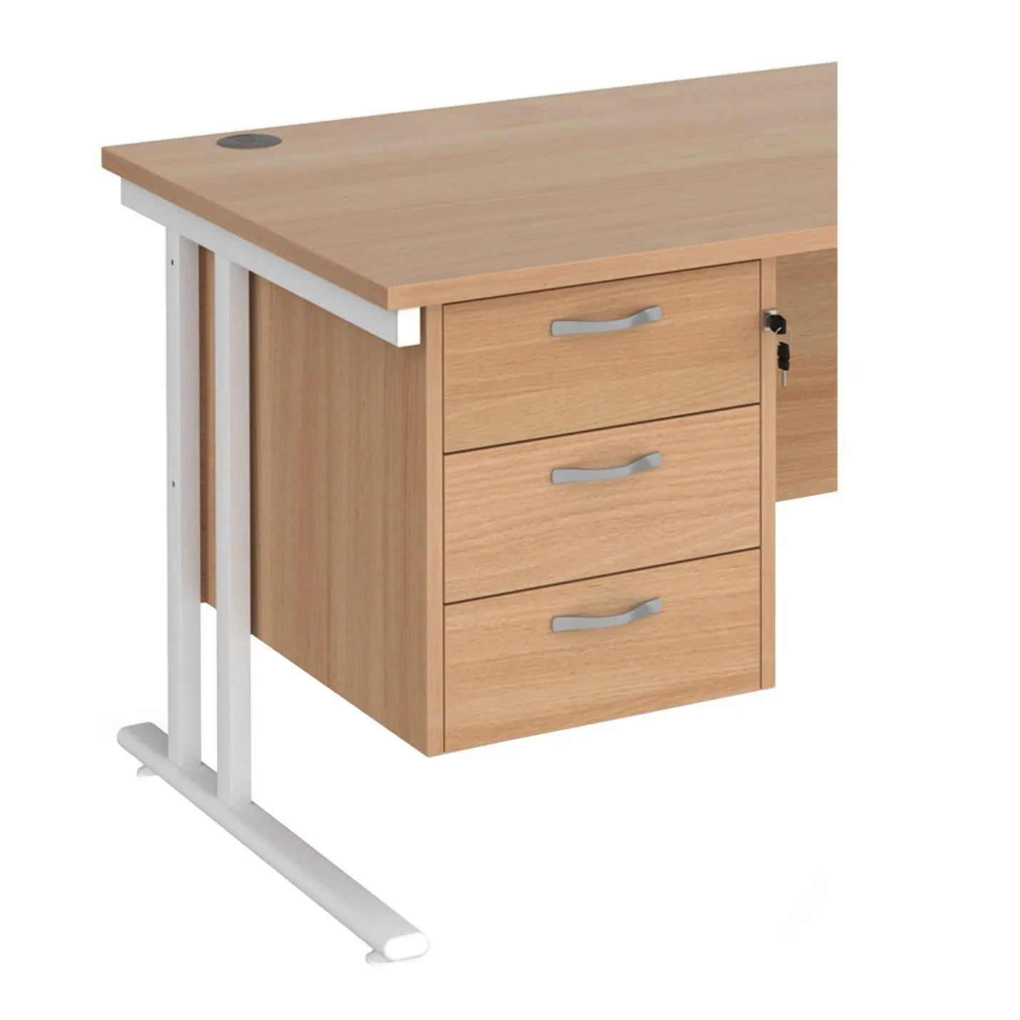 Maestro 25 -  2 Drawer Fixed Pedestal