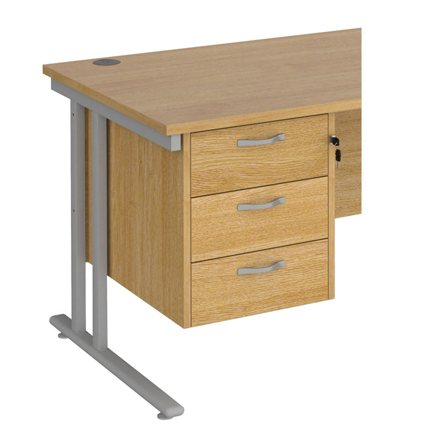 Maestro 25 -  2 Drawer Fixed Pedestal
