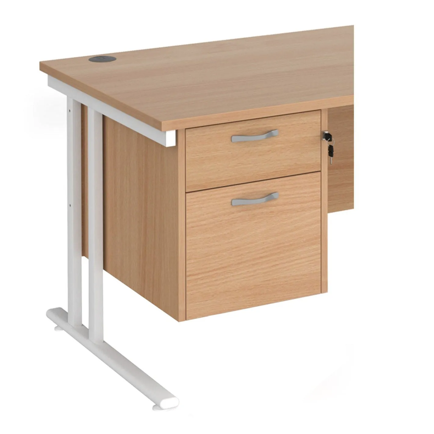 Maestro 25 -  2 Drawer Fixed Pedestal