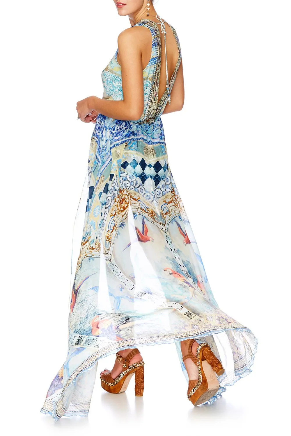 OVERLAY WRAP PLAYSUIT LOVER'S DREAM