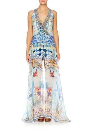 OVERLAY WRAP PLAYSUIT LOVER'S DREAM