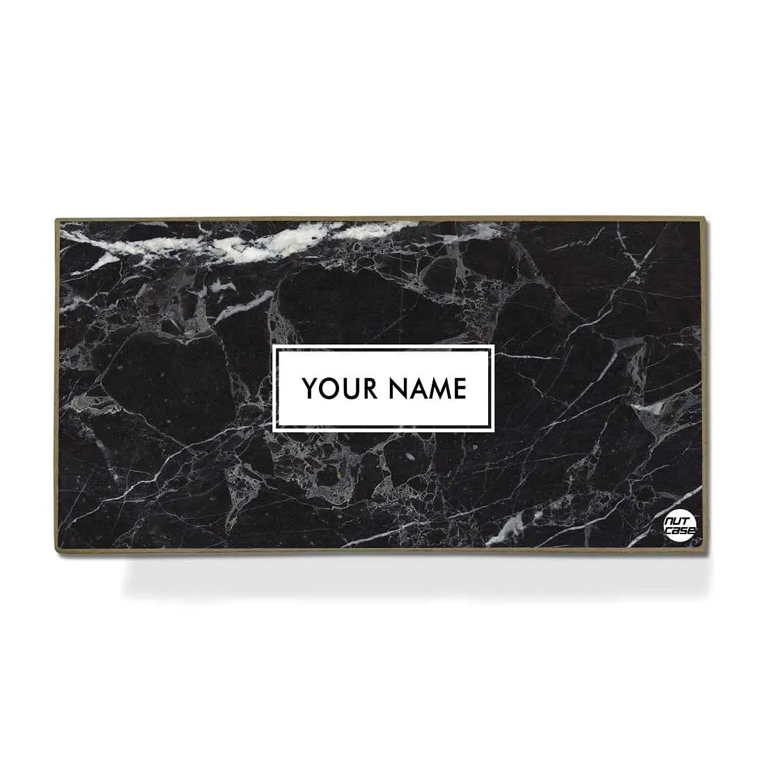 Personalized Stationery Gift Set for Adults - Marble Black