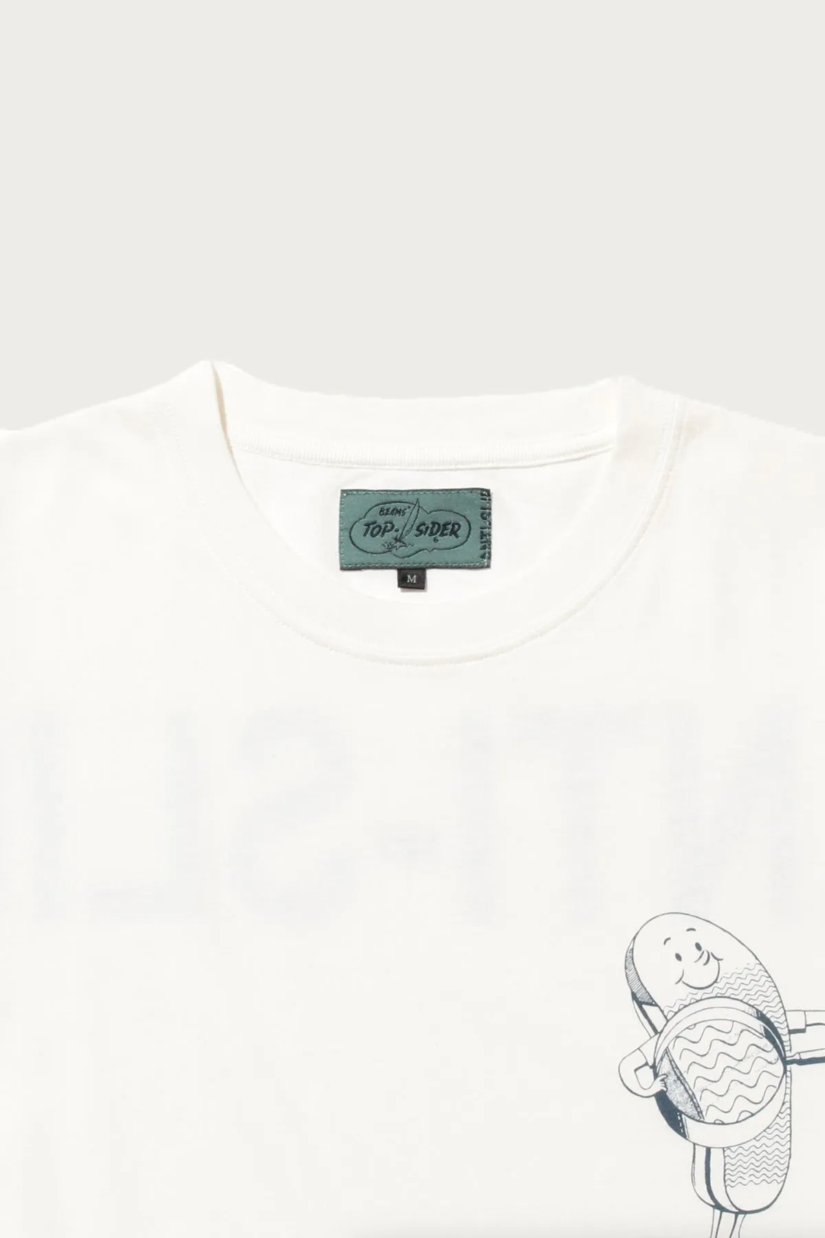Print Tee (ANTI-SLIP) - White