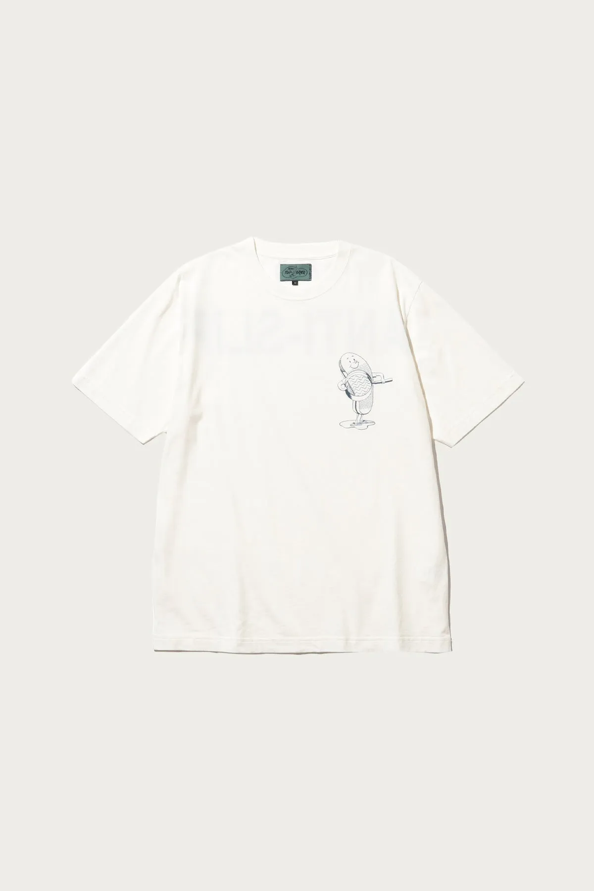 Print Tee (ANTI-SLIP) - White