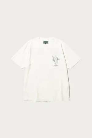 Print Tee (ANTI-SLIP) - White