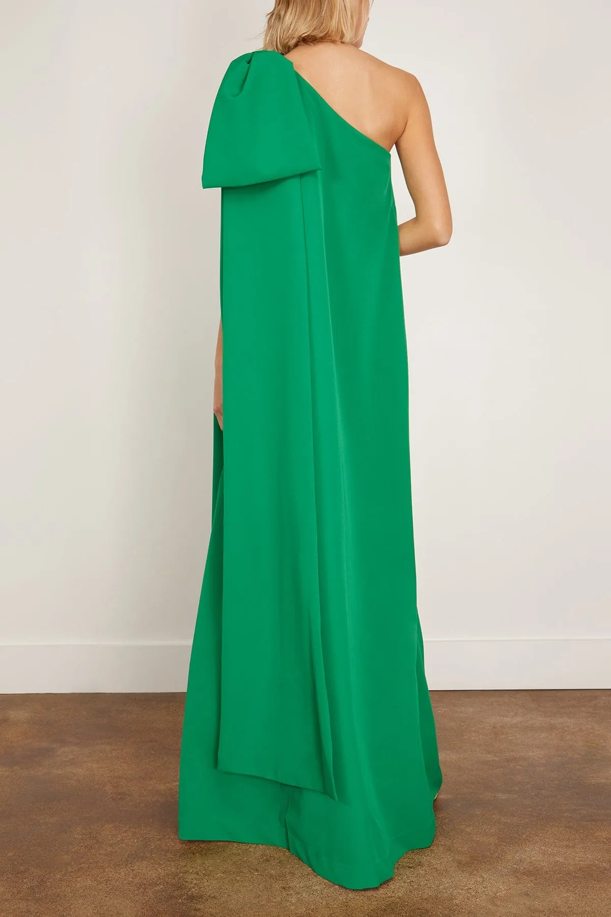 Samuel Dress in Emerald Green