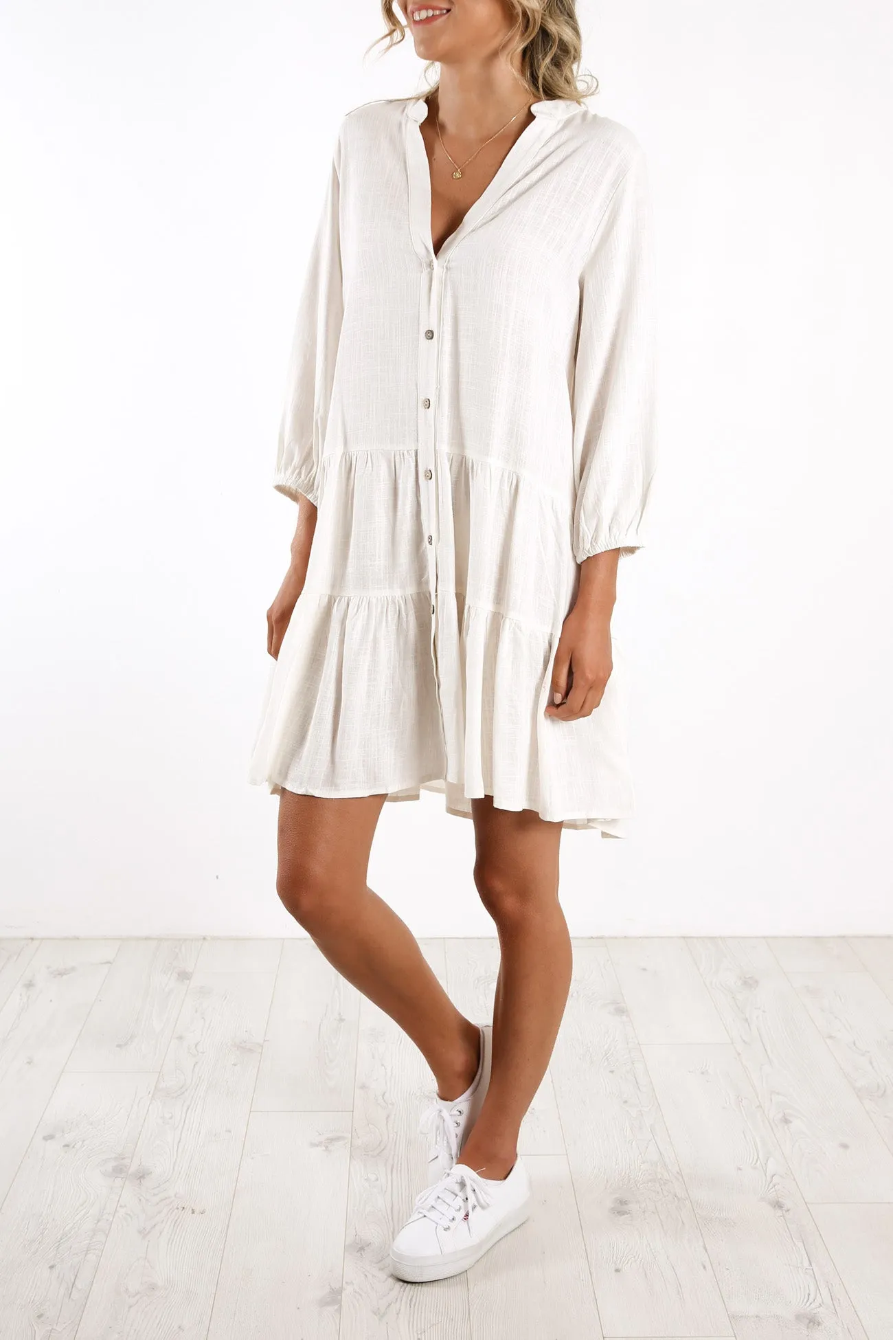 See You In The Summer Dress White