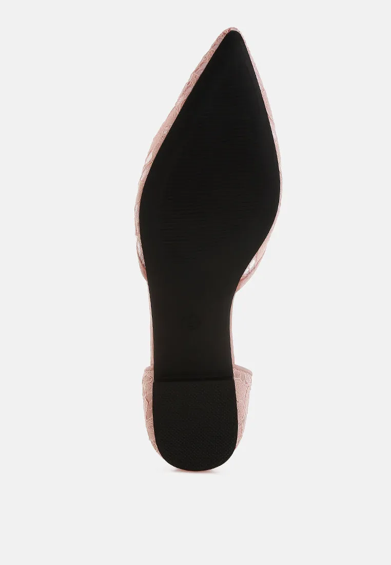 Shrami Pearl & Rhinestone Strap Flat Sandals