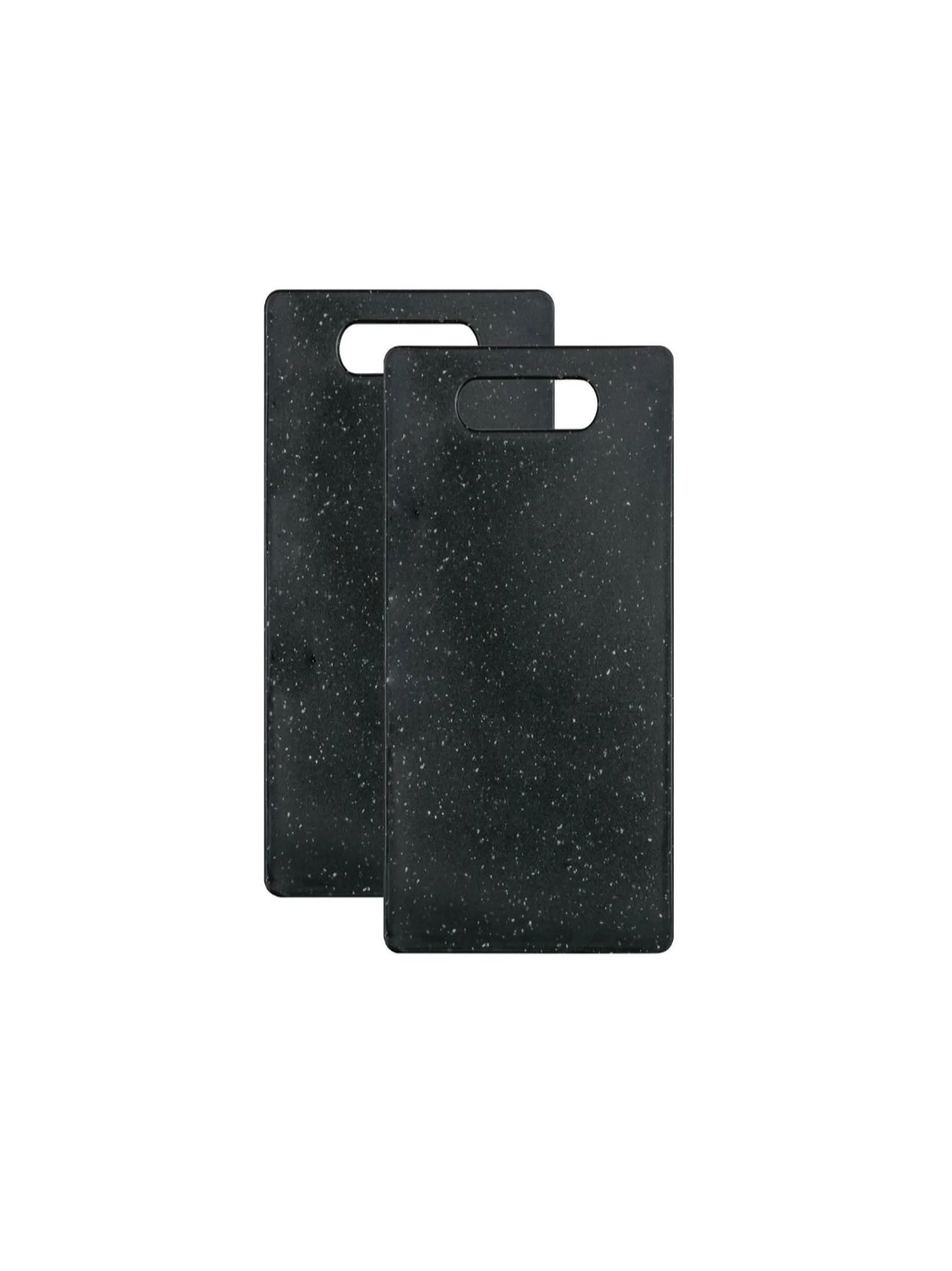 Small Chopping Boards, 2 Pieces, Black)