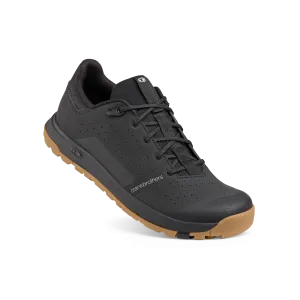 Stamp Trail Lace Flat Shoes - Black/Gum