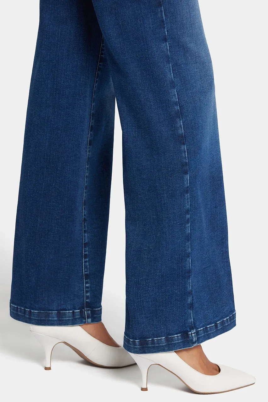 Teresa Wide Leg Jeans Medium Indigo Premium Denim (Tall) | Cooper