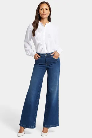 Teresa Wide Leg Jeans Medium Indigo Premium Denim (Tall) | Cooper