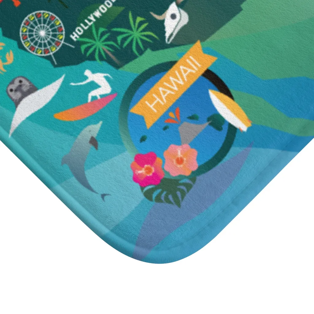 USA BATH MAT