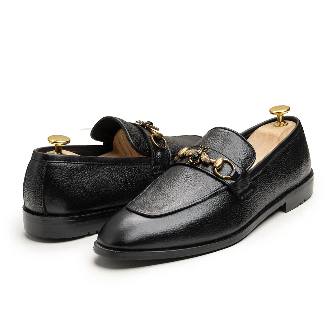 VANSAY MILLED BEE -BLACK