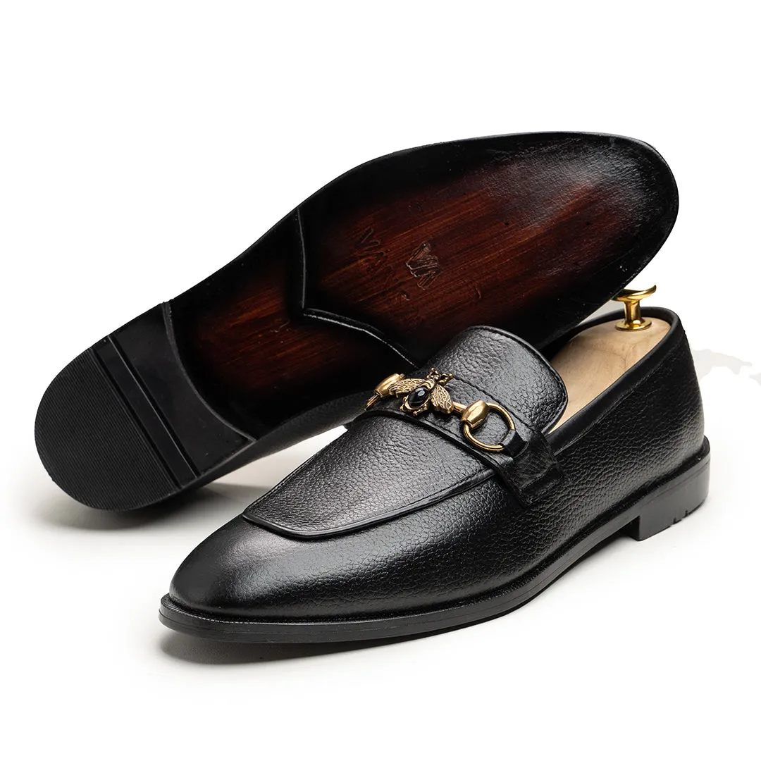VANSAY MILLED BEE -BLACK