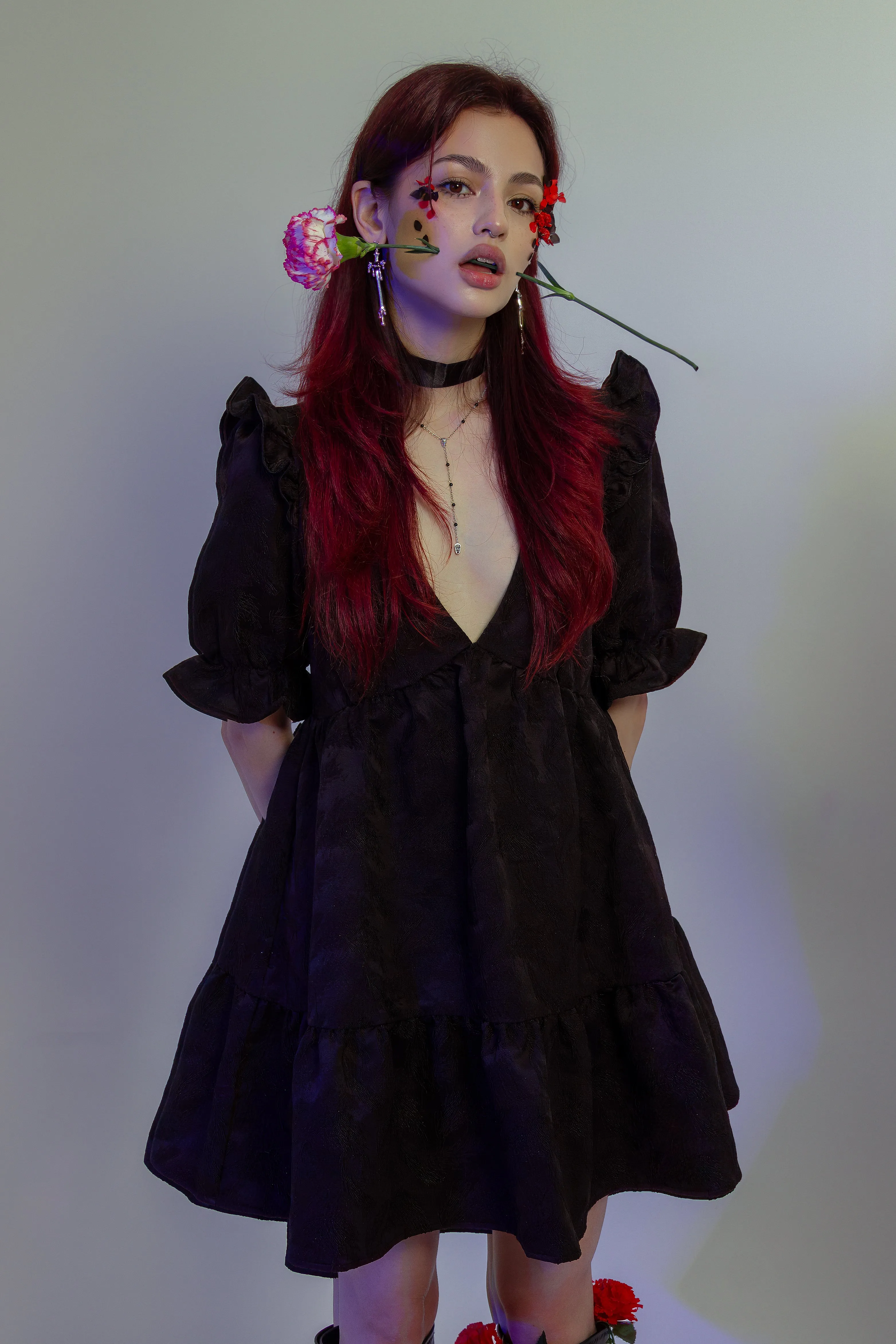 Violenta Mini Smock Dress