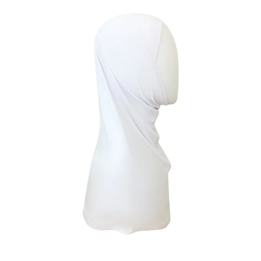 White Amira One Piece Regular Size - Buttery Rayon Fabric - NEW