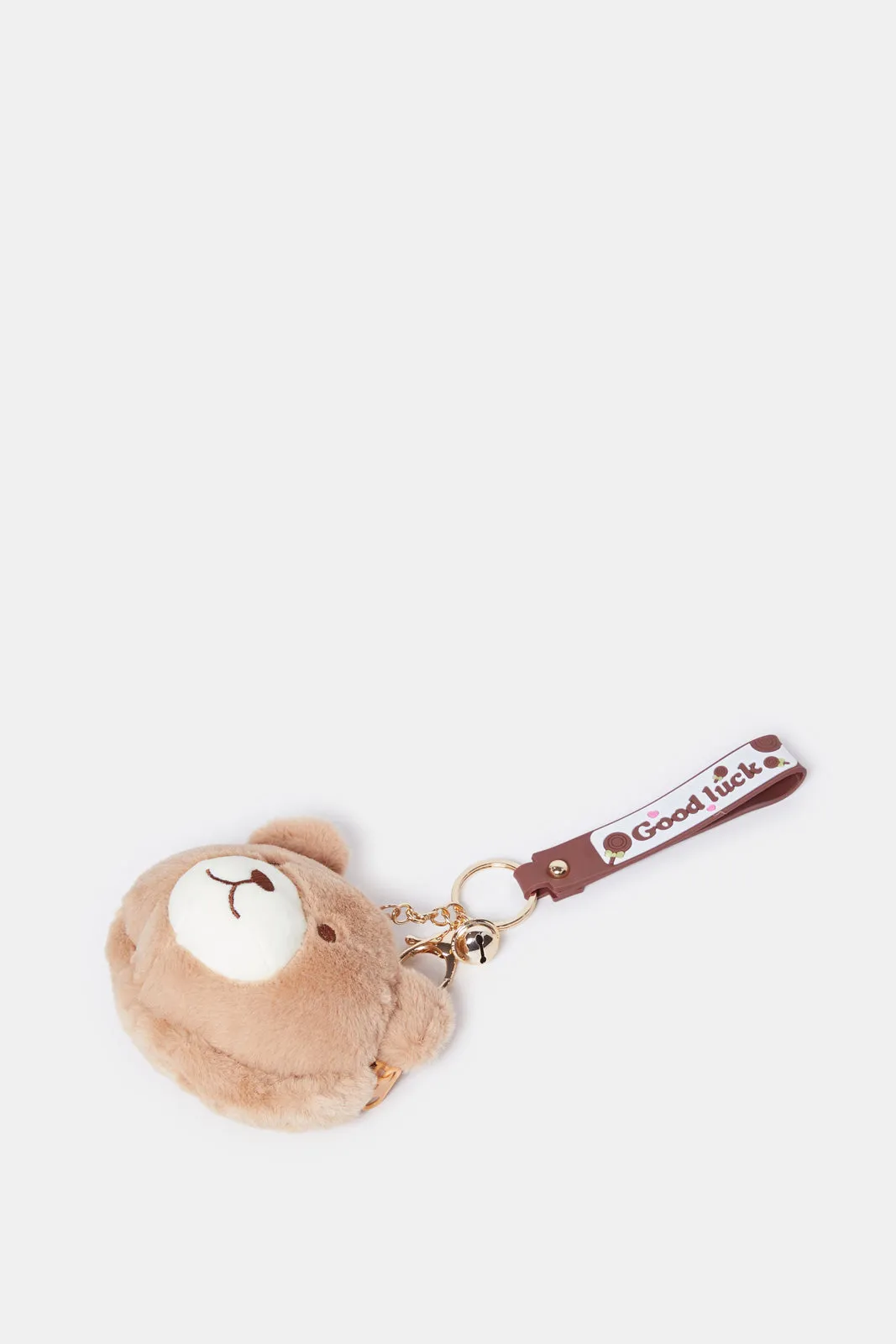 Women Brown Bear Face Bag Add-On